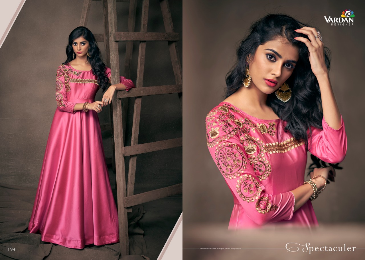 Vardan Designer Navya Vol 10 Beautiful Party Wear Gown Collection Vardan Designer Navya Vol 10 Beautiful Party Wear Gown Collection